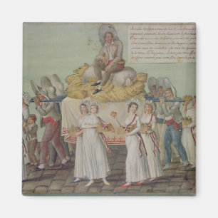 The Feast of Agriculture in 1796 at Paris Magnet