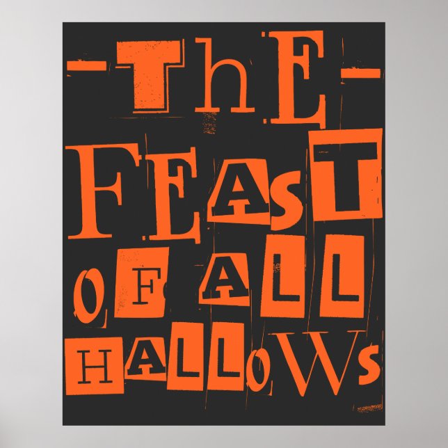 The Feast Of All Hallows Poster (Front)