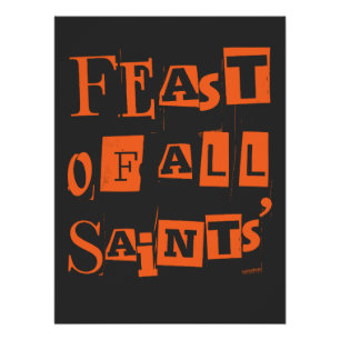 The Feast Of All Saints Catholic All Saints' Hallo Poster
