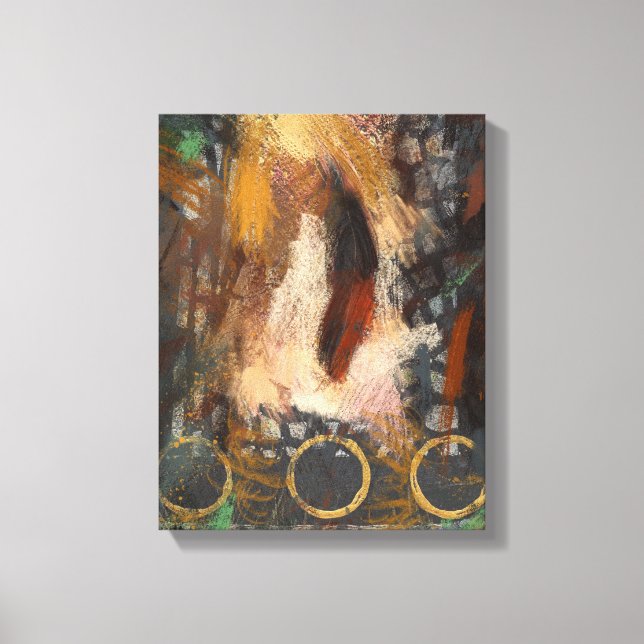 The Feather Canvas Print (Front)
