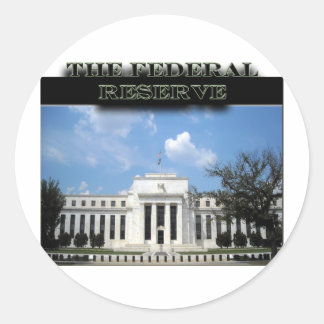 The Fed Classic Round Sticker