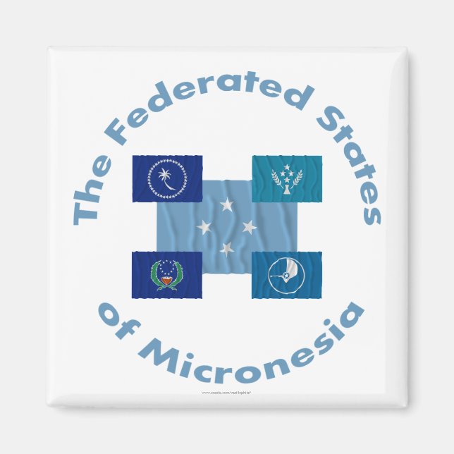 The Federated States of Micronesia Magnet (Front)