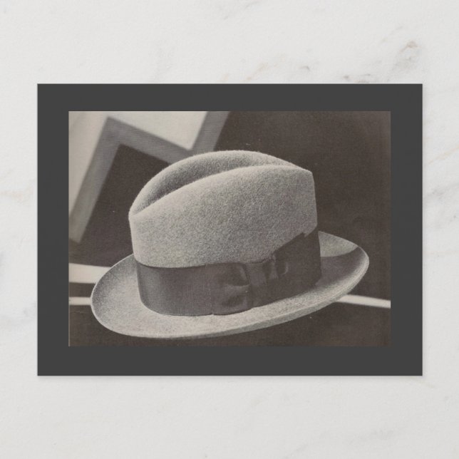 The Fedora Postcard (Front)