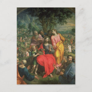 The Feeding of the Five Thousand, c.1590 Postcard