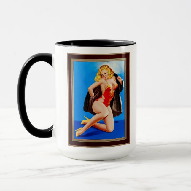 The Feel Of Mink by Peter Driben Mug (Left)