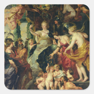 The Felicity of the Regency, 1621-25 Square Sticker