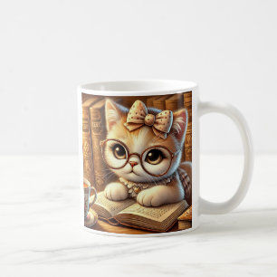 "The Feline Enchant: Guardians of Mysteries and Ca Coffee Mug