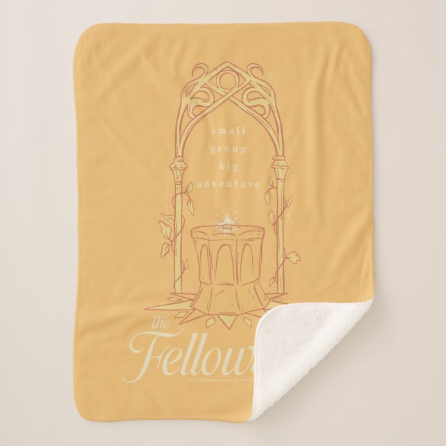 The Fellowship - Small Group, Big Adventure Sherpa Blanket (Front)
