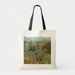 The Fence, 1872 (oil on canvas) Tote Bag