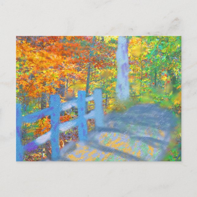 The Fence Art Postcard (Front)