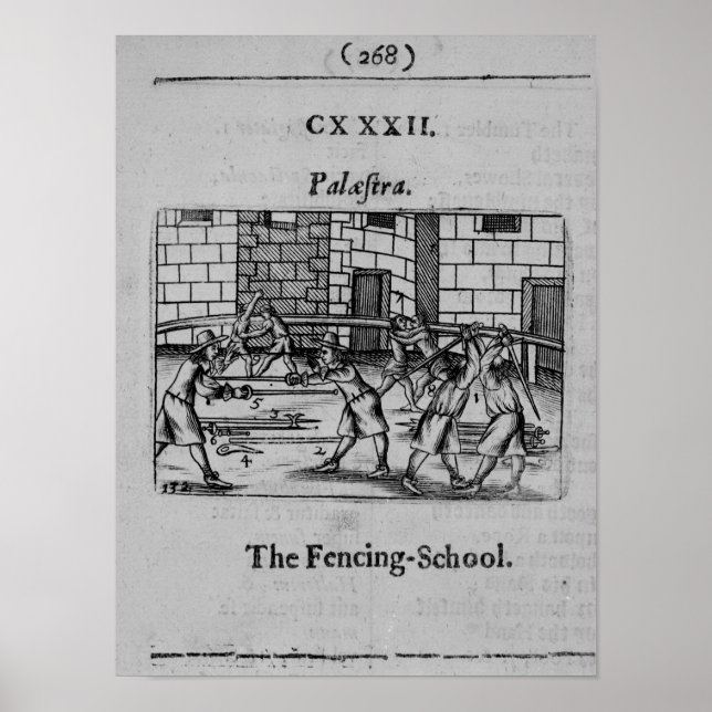 The Fencing School Poster (Front)