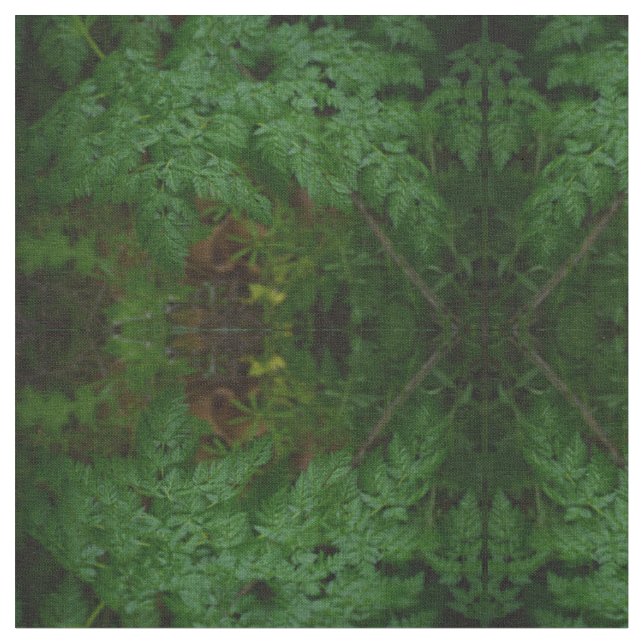 The Ferns Fabric (Close Up)