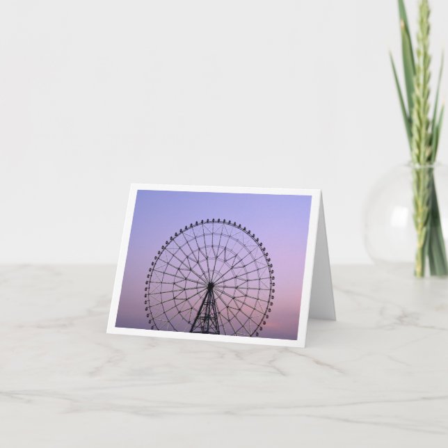 The Ferris Wheel: Tokyo  Card (Front)