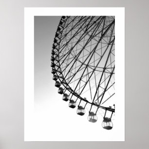 The Ferris Wheel: Tokyo, Japan  Poster