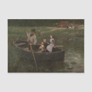 The Ferry by Edward Stott Tissue Paper