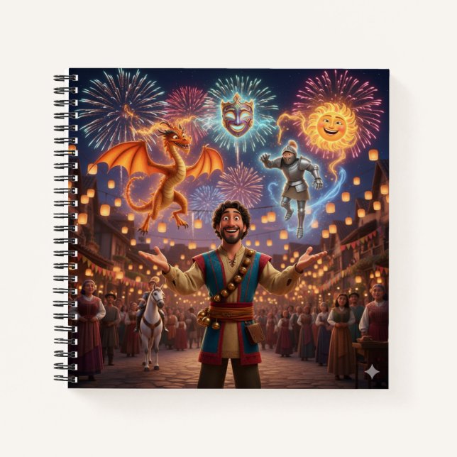 The Festival Jester Notebook (Front)
