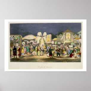 The Festival of the Lanterns, pub. by Formentin, 1 Poster