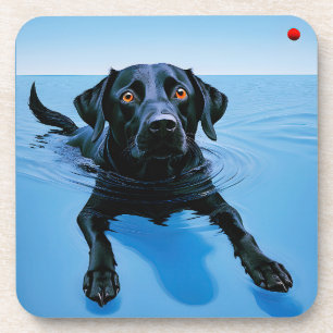 "The Fetcher's Dream" Adorable Friend Coaster