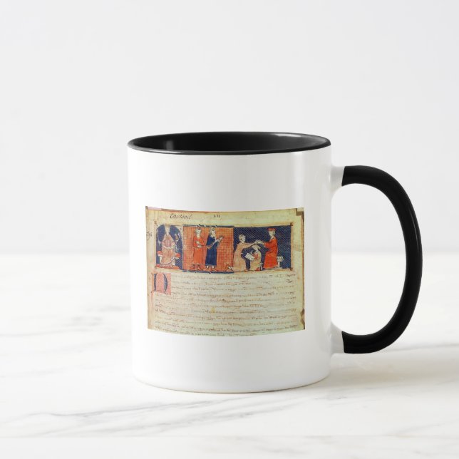 The feudal lord preaching his sermon mug (Right)