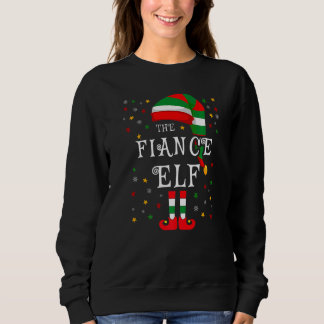 The Fiance Elf Christmas Family Matching Group Elf Sweatshirt