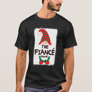The Fiance Gnome Matching Family Christmas Pyjamas T-Shirt