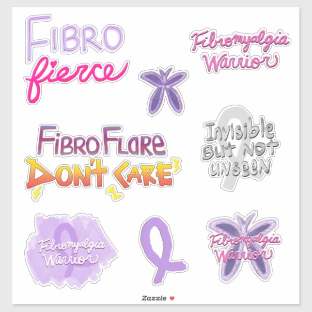 The Fibromyalgia Warrior Variety Pack (Sheet)