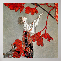 The Fickle Bird by George Barbier