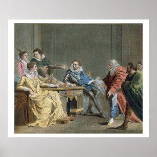 The Fieldmarshal of Brissac Distributes the Dowry Poster