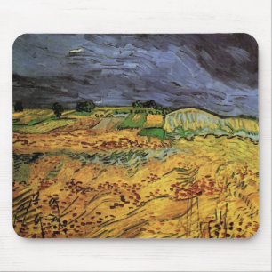 The Fields by Vincent van Gogh Mouse Pad