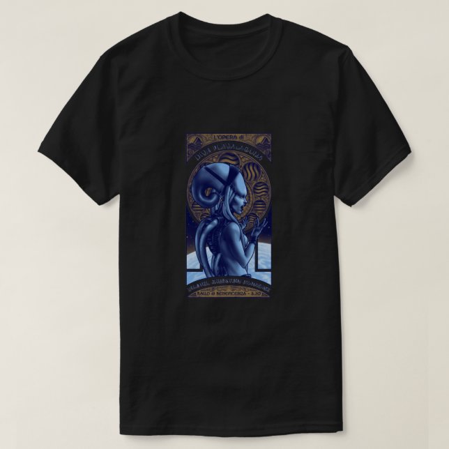 The Fifth Element - Diva Plavalaguna Fitted T-Shirt (Design Front)