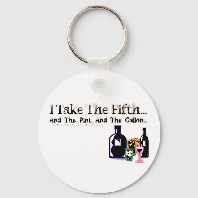 "The Fifth" Key Ring (Front)