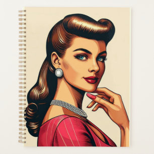 The fifties glamour women fashion, 50s skirts gift planner