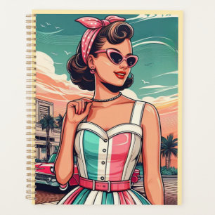 The fifties glamour women fashion, 50s skirts gift planner