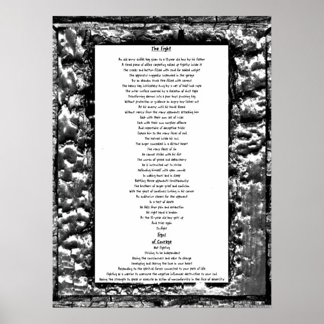 The Fight & Signs of Courage (Front)