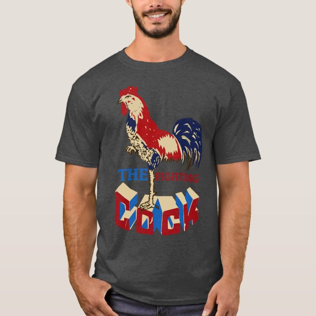 The Fighting Rooster T-Shirt (Front)