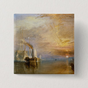 The Fighting Temeraire, 1839 15 Cm Square Badge