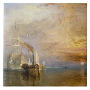 The Fighting Temeraire, 1839 Ceramic Tile