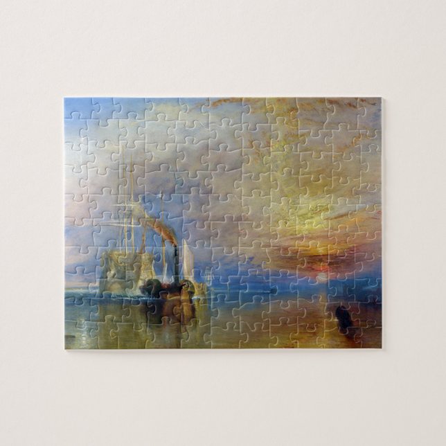 The Fighting Temeraire by J. M. W. Turner Jigsaw Puzzle (Horizontal)