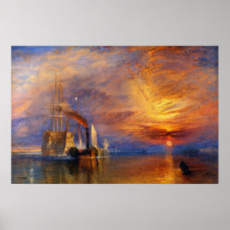 The Fighting Temeraire by J.M.W. Turner Poster