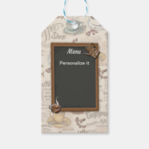 The Fika Swedish Coffee shop  Gift Tags