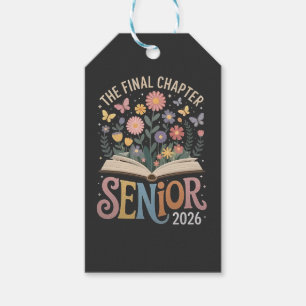 The Final Chapter Senior 2026 Graduation Blossom Gift Tags