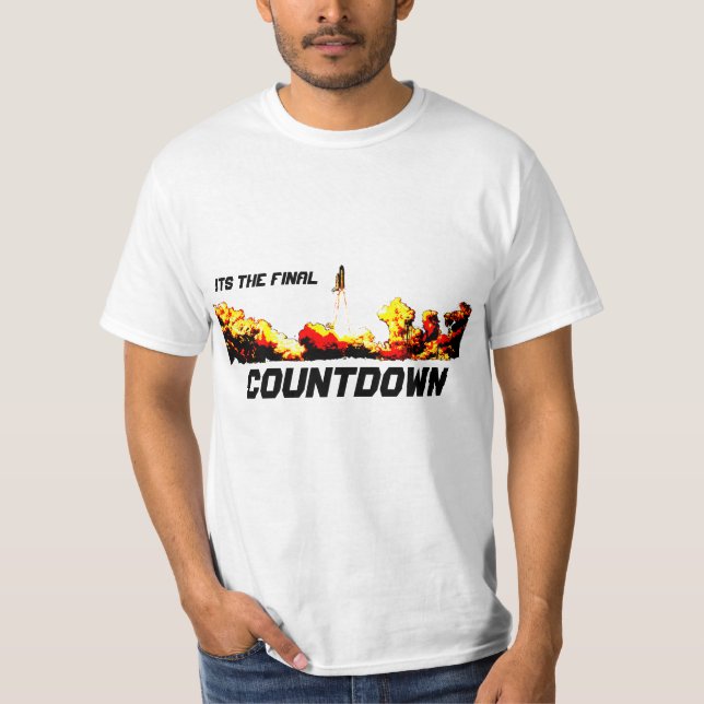 The Final Countdown T-Shirt (Front)