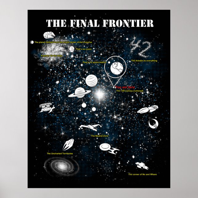 The Final Frontier Poster (Front)