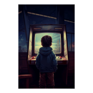 The Final Level   A Retro Arcade Dream Poster