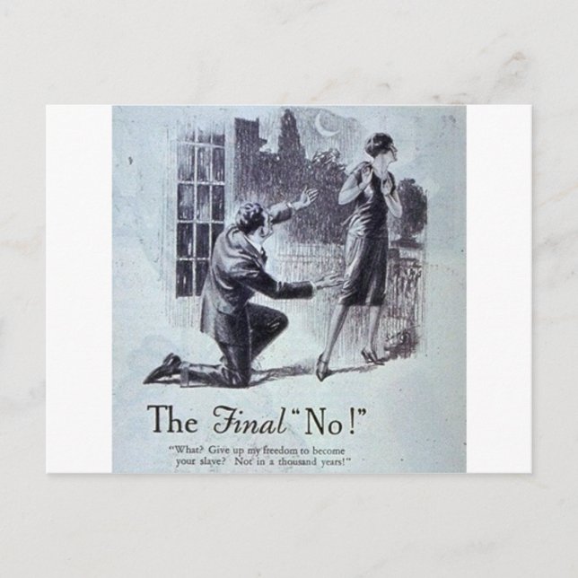The Final No Postcard (Front)