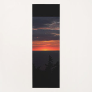 The Final Slit of Sunlight Yoga Mat