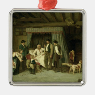 The Final Warning, 1886 Metal Ornament