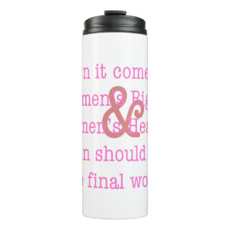 The Final Word (2017) Thermal Tumbler