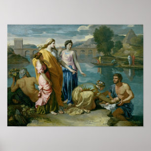 The Finding of Moses, 1638 Poster