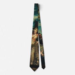 The Finding of Moses by Veronese Fine Art Tie